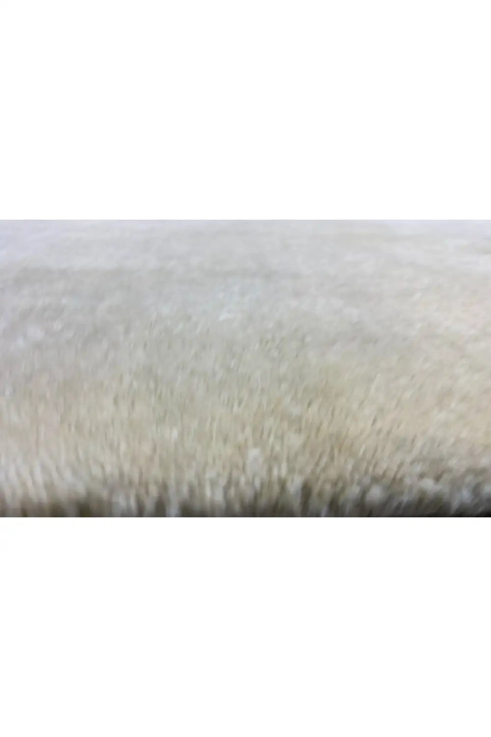 Gabbeh rug, close-up of the pile surface, light beige