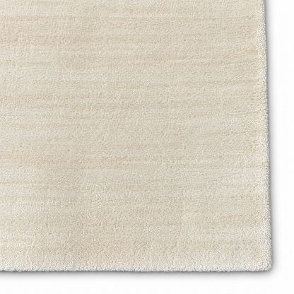 Loom Luri Teppich, cremefarbene Texturansicht mit feinem, gleichmäßigem Fadenbild