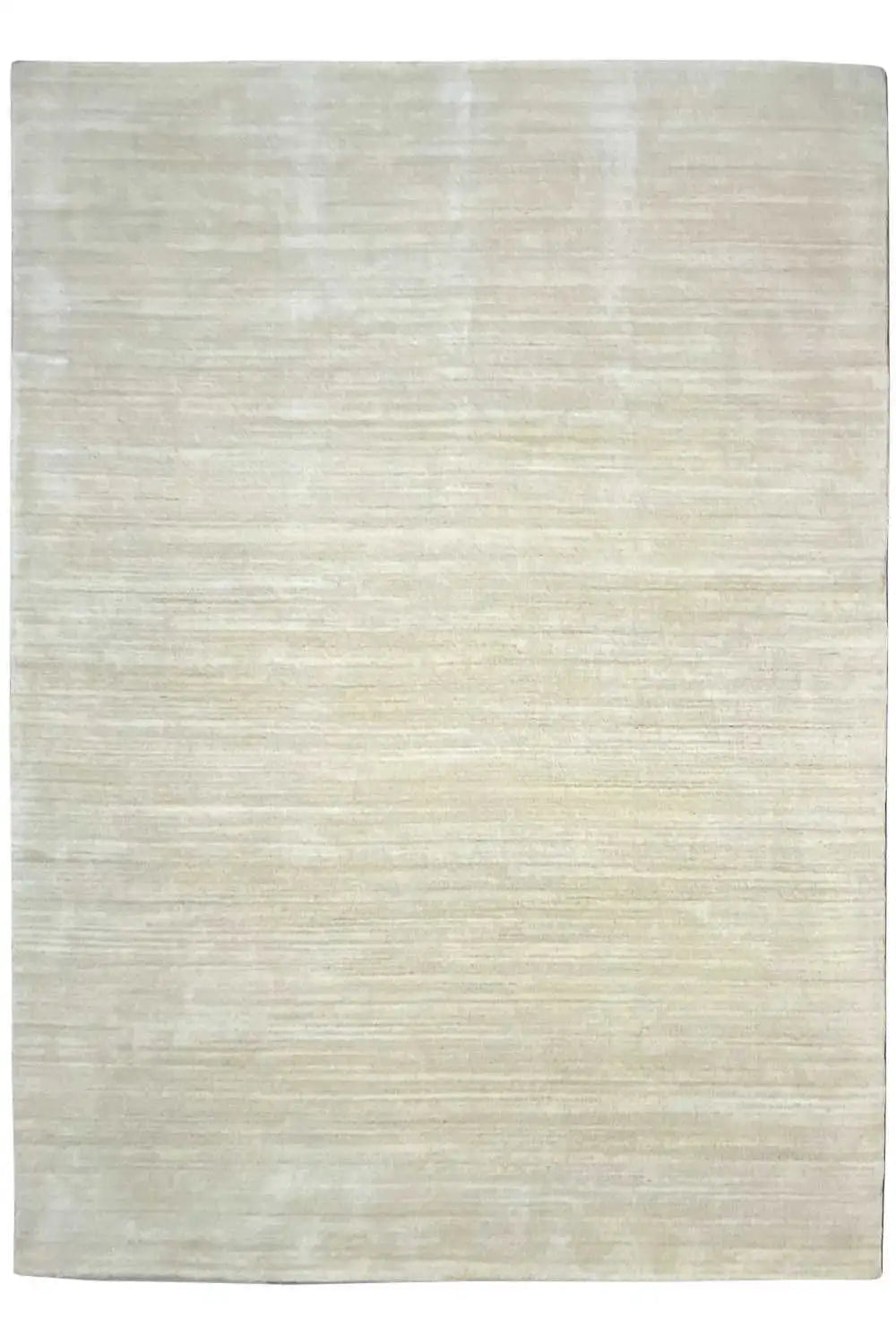 Beige Gabbeh rug with a fine, even weave pattern, rectangular