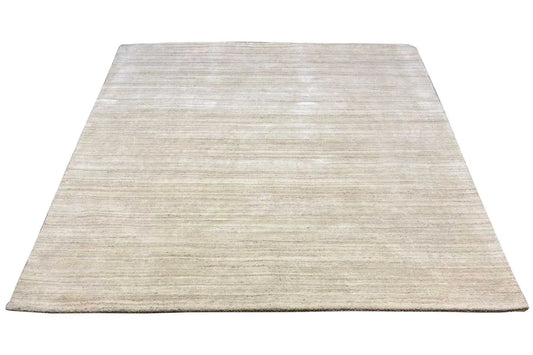 Gabbeh rug Loom Luri (201x201 cm), beige pile rug with a fine, even pattern