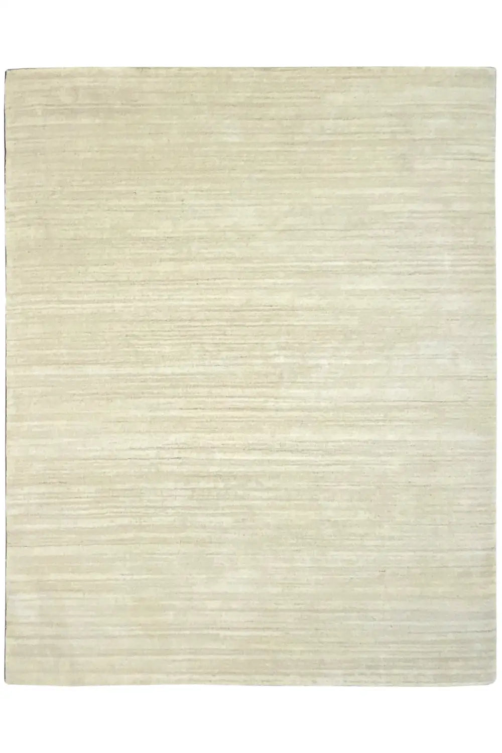 Rug 201x253 cm, light beige, with a fine, subtle texture and straight edges