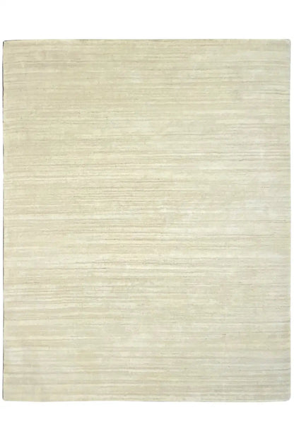 Rug 201x253 cm, light beige, with a fine, subtle texture and straight edges