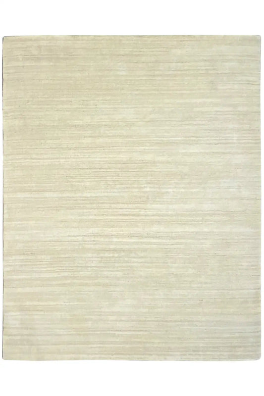 Rug 201x253 cm, light beige, with a fine, subtle texture and straight edges
