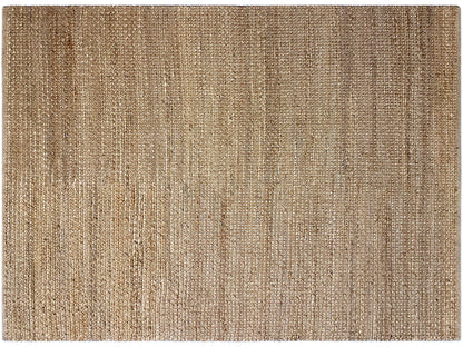 Soumakh Durry-Teppich 230x160 cm, beiges meliertes Flachgewebe, feine Struktur