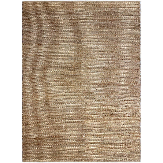 Soumakh Durry-Teppich 230x160 cm, beiger Webteppich mit meliertem Muster
