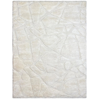 Berber rug 239x170 cm, light beige, large rectangle with a finely embossed texture