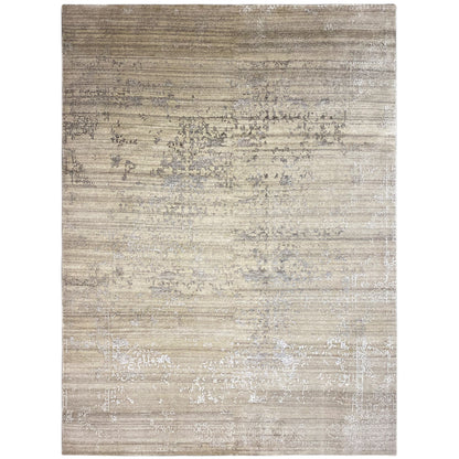 Rug 300x205 cm with a rectangular surface, beige-gray vintage pattern
