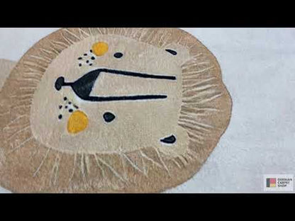 Children's rug “Lion,” beige, 140x200 cm
