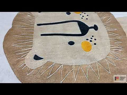 Children's rug “Lion,” beige, 160x230 cm