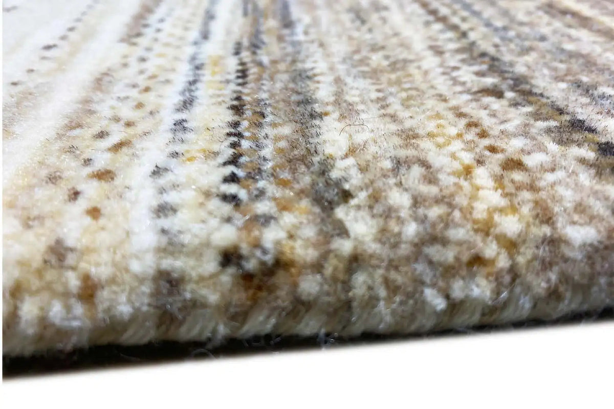 Gabbeh-Lori rug, detail of the pile surface and bound edge