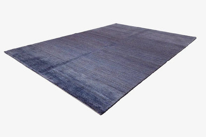 Lori Gabbeh rug, rectangular, blue-violet patterned