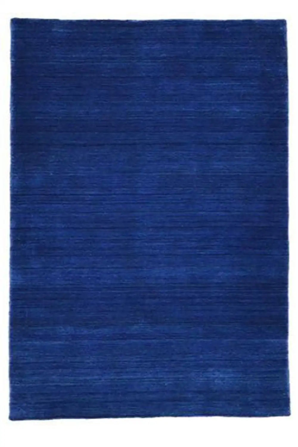 Gabbeh rug 245x156 cm, rectangular, blue with a calm linear pattern