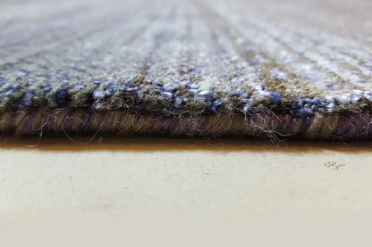 Gabbeh rug Lori, close-up of the rug edge and pile texture