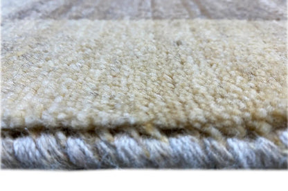 Gabbeh rug 181x116 cm, close-up of the pile: soft, light texture.