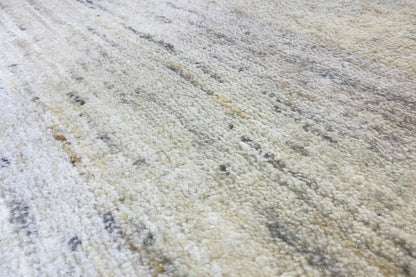 Gabbeh rug with a light, patterned pile in detail