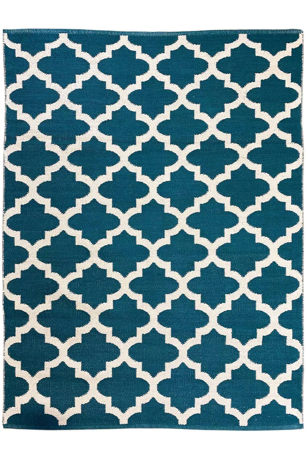 Modern Kilim - Samak 03 Green - German Carpet Shop