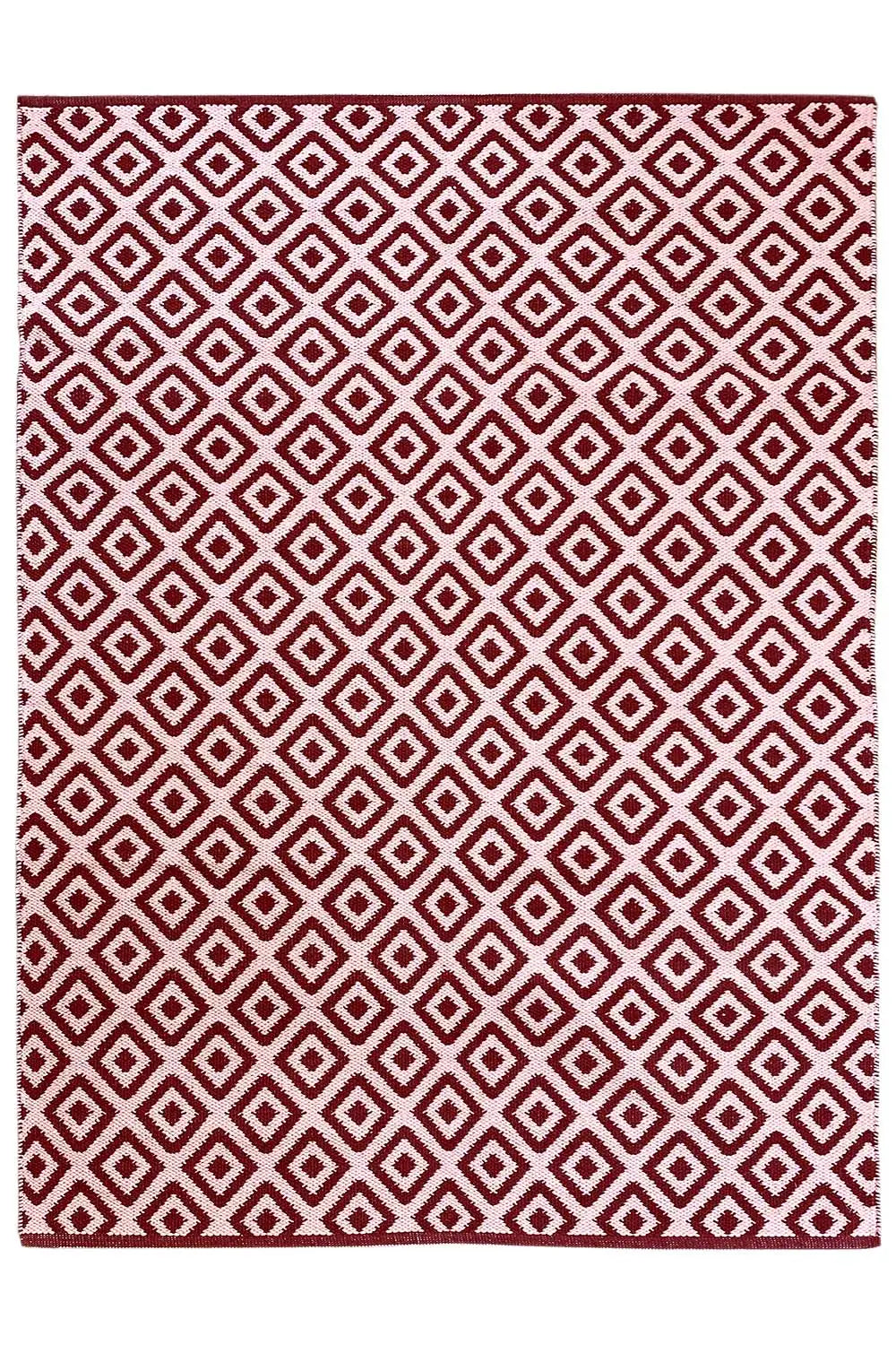 Modern Kilim - Samak 04 Red - German Carpet Shop