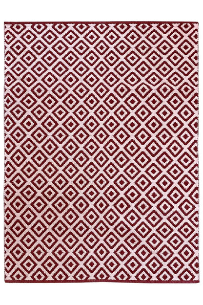 Modern Kilim - Samak 04 Red - German Carpet Shop