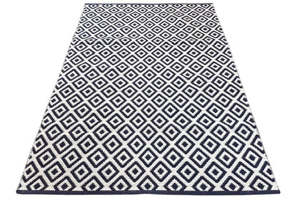 Modern Kilim - Samak 04 Black - German Carpet Shop