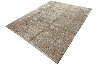 Rug 264x206 cm, brown-beige, finely textured pile, rectangular