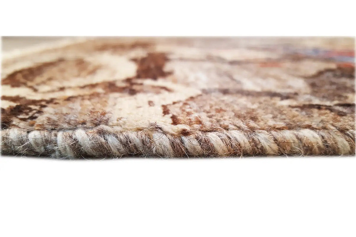 Qashqai exclusive rug: dense pile with a bound edge and fringes