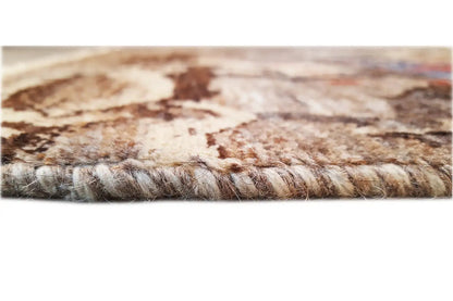 Qashqai exclusive rug: dense pile with a bound edge and fringes