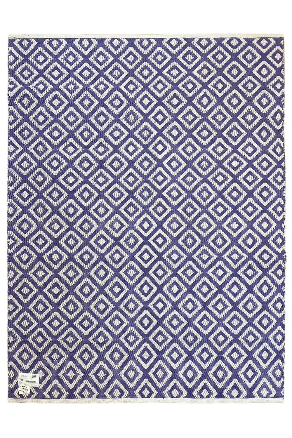 Modern kilim - Samak 04 Violet - German Carpet Shop