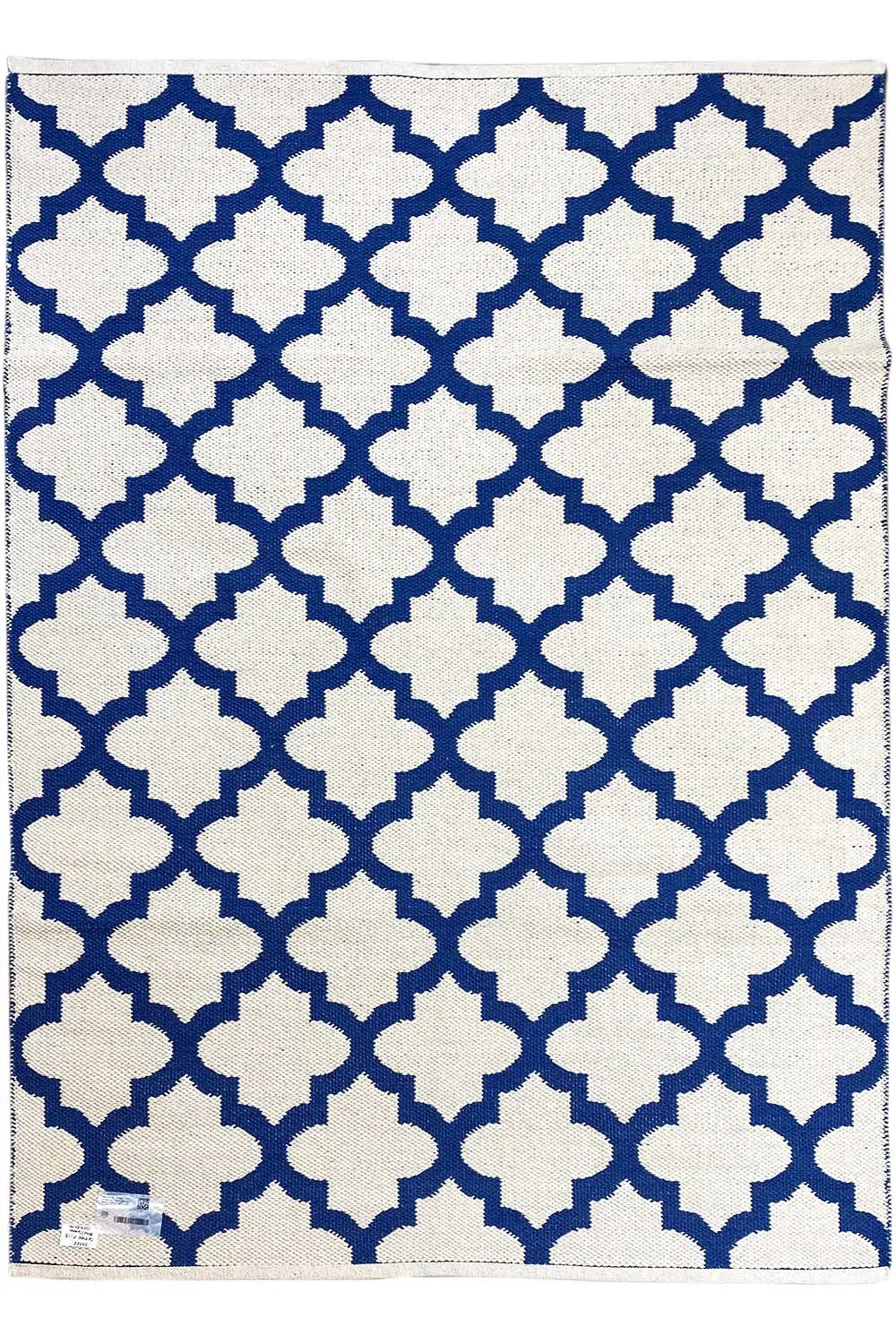 Modern Kilim - Samak 03 Blue - German Carpet Shop