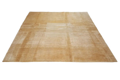 Gabbeh rug with a beige, all-over pattern, rectangular, diagonally oriented
