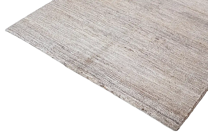 Gabbeh natural rug, light beige with a fine, even weave pattern