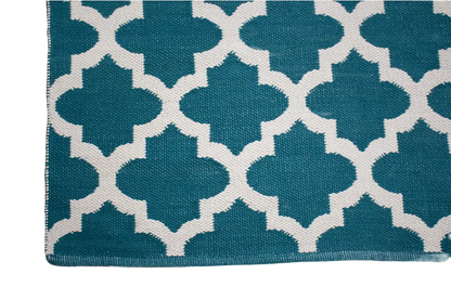 Modern Kilim - Samak 03 Green - German Carpet Shop